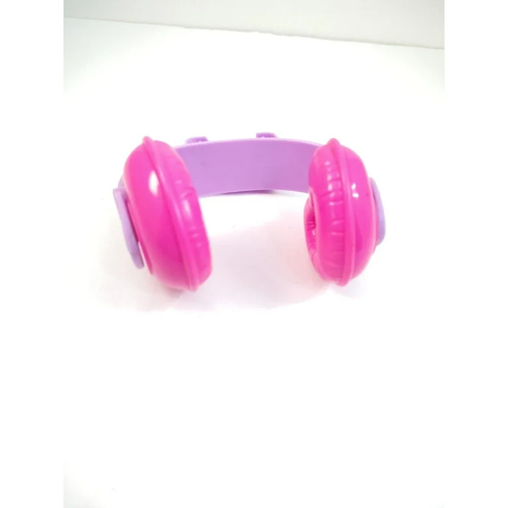 Shopkins Super Mall Headphones Replacement Parts Pink Hearts